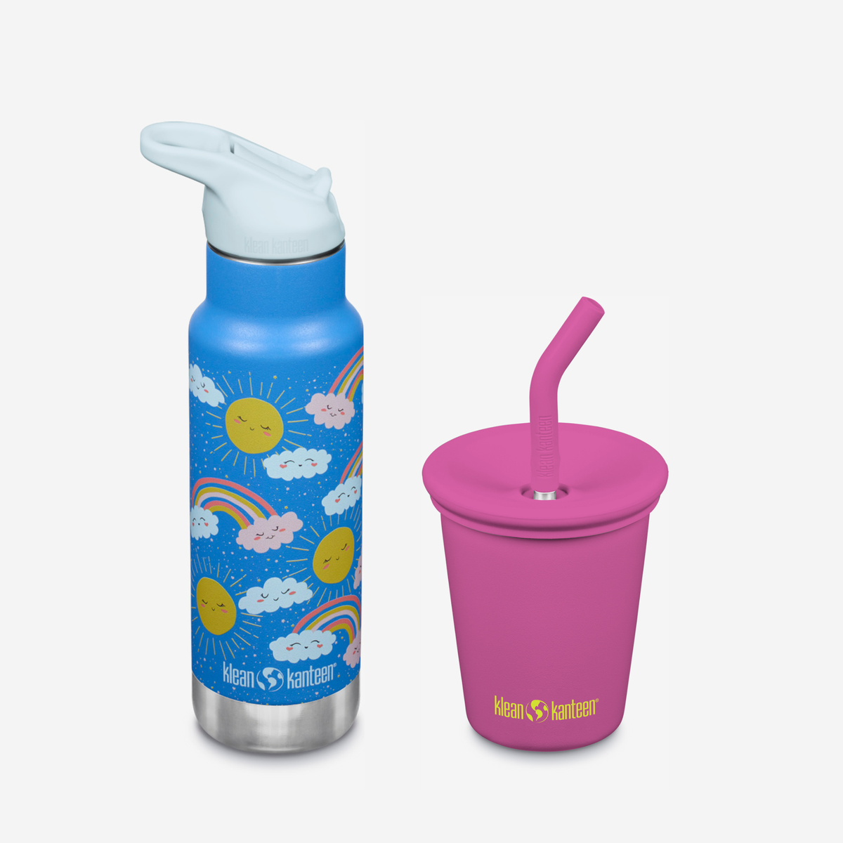 kid-s-sippy-cup-and-water-bottle-set-j9 KK-Kids-SippyCupandWaterBottleSet-RoseViolet-Rainbow.png