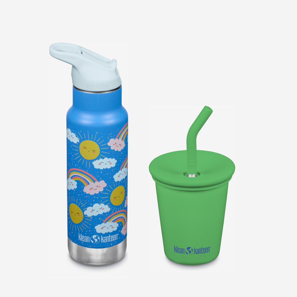 kid-s-sippy-cup-and-water-bottle-set-j9 KK-Kids-SippyCupandWaterBottleSet-VibrantGreen-Rainbows.png