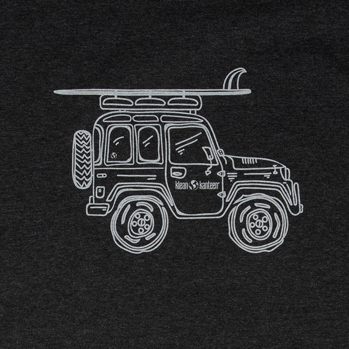 adventure-vehicle-t-shirt-e7 klean_shirt_jeep_front_closeup_lifestyle.jpg